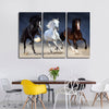 Wild Colorful Horses Wall Art