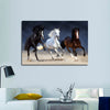 Wild Colorful Horses Wall Art