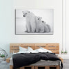 Polar Bear Family Wall Art