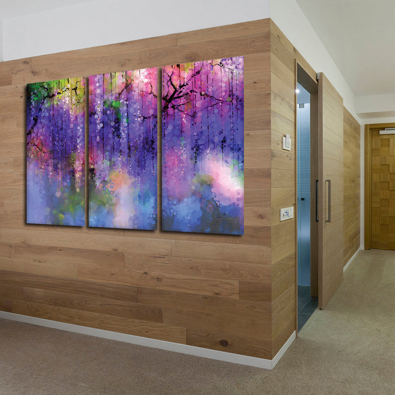 Spring Landscape Abstract Wall Art