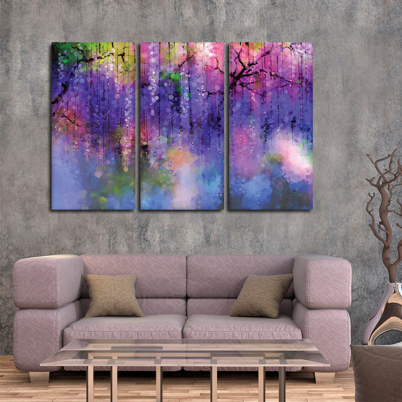 Spring Landscape Abstract Wall Art