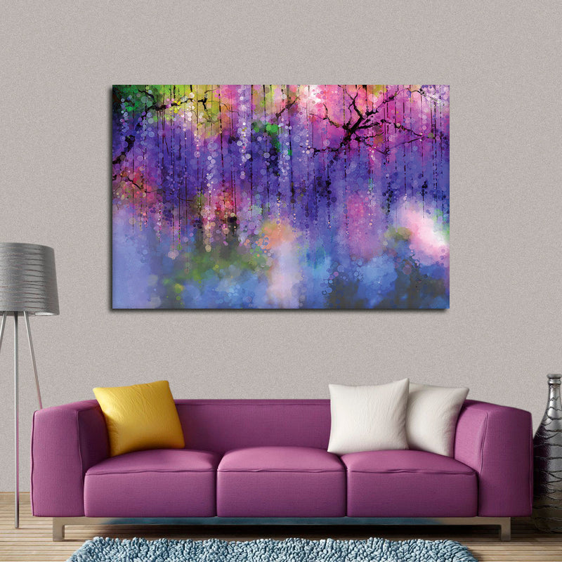 Spring Landscape Abstract Wall Art
