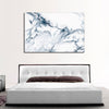 Grey And White Abstract Wall Art