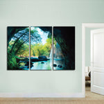 Thai Cave Waterfall Wall Art