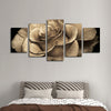 Retro Rose Wall Art
