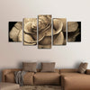 Retro Rose Wall Art