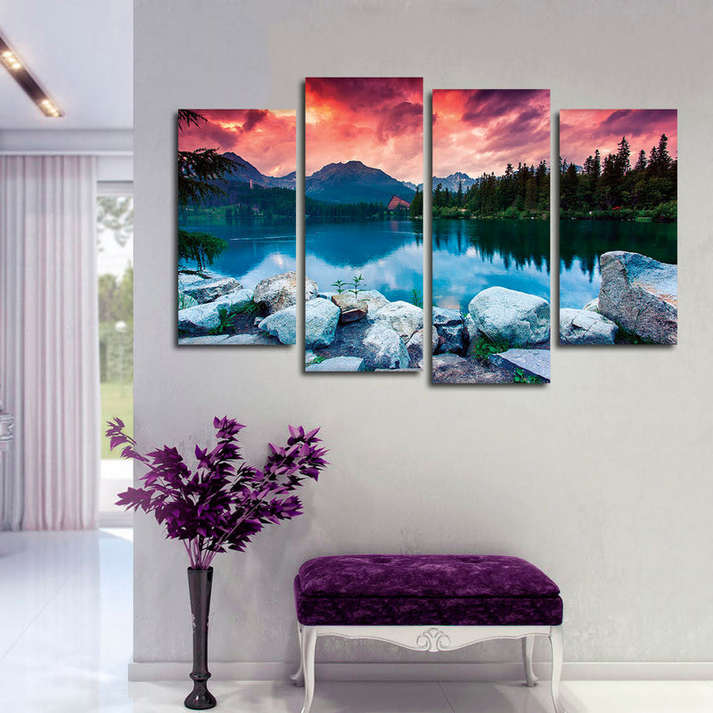 Tatra Mountain Lake Wall Art