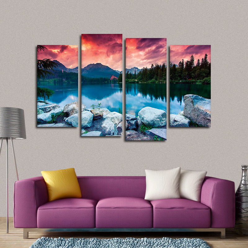 Tatra Mountain Lake Wall Art