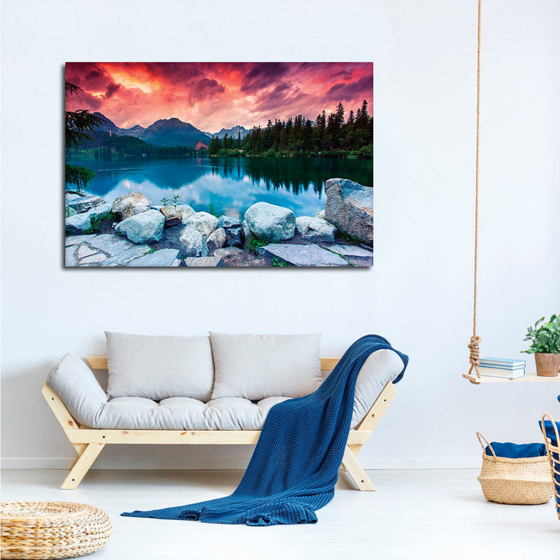 Tatra Mountain Lake Wall Art