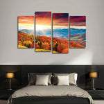 Mountain With Trees Wall Art