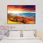 Mountain With Trees Wall Art
