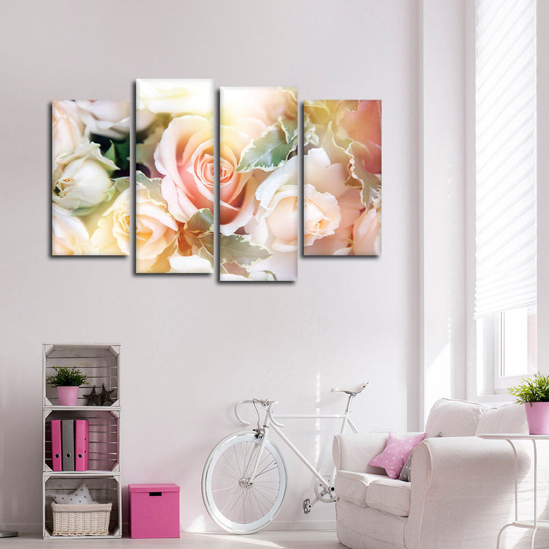 Roses In Bloom Wall Art