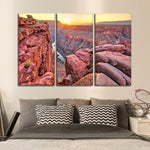 Sunrise Over Grand Canyon Wall Art