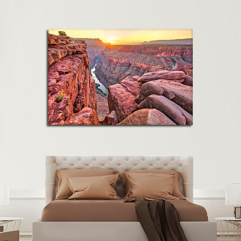 Sunrise Over Grand Canyon Wall Art