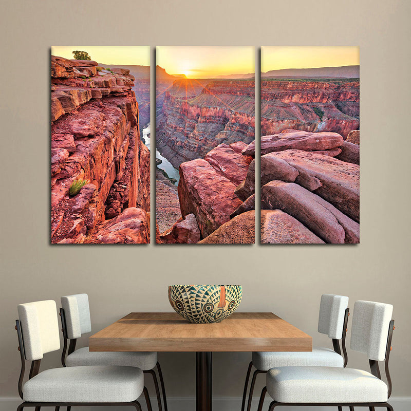 Sunrise Over Grand Canyon Wall Art