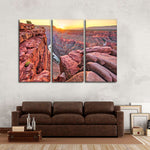 Sunrise Over Grand Canyon Wall Art