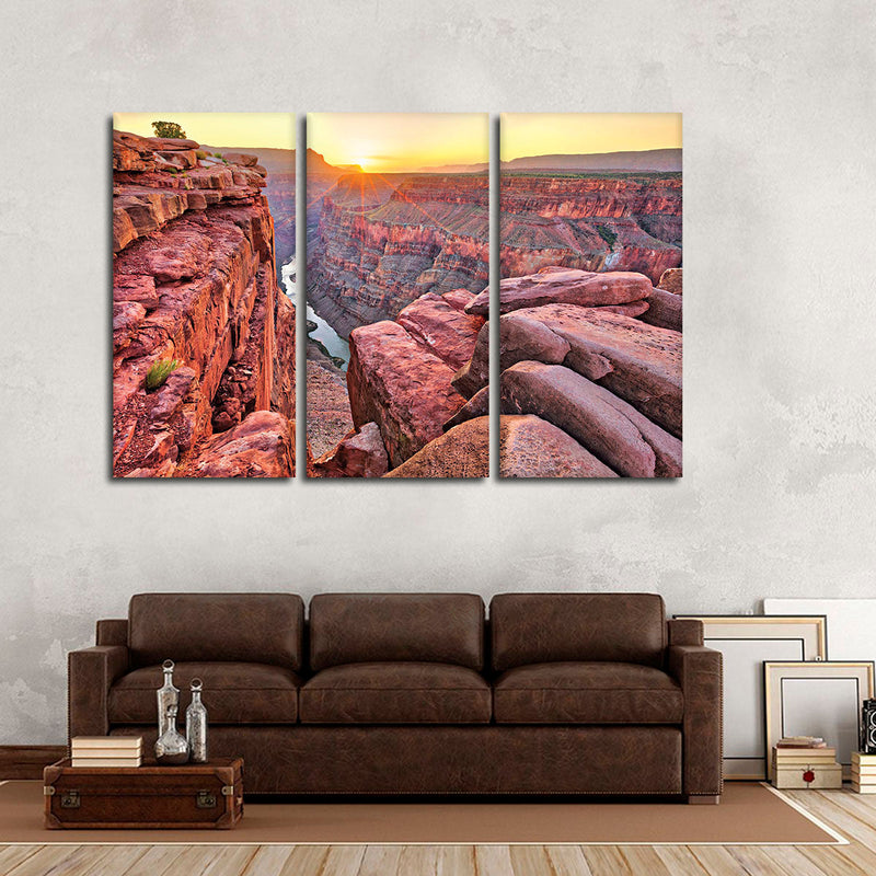 Sunrise Over Grand Canyon Wall Art