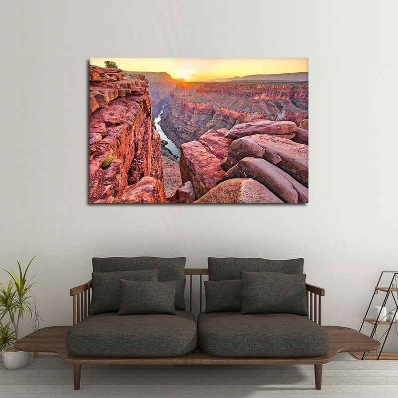 Sunrise Over Grand Canyon Wall Art