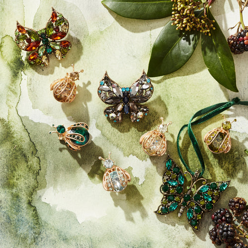Butterfly clip set