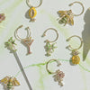 Tropical wine charms