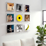 Set of 9 Record Frames Wallscape