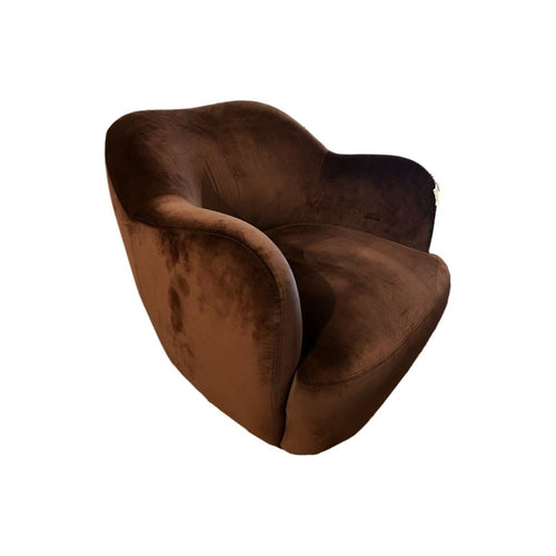 Julius Surrey Cocoa Swivel Chair | shipping 5/26/2025