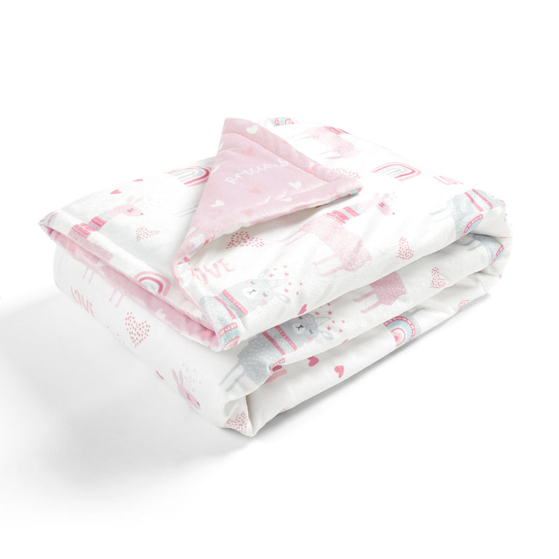 Llama Love Soft & Plush Oversized Baby Blanket