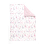 Llama Love Soft & Plush Oversized Baby Blanket