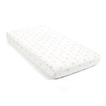 Llama Love Rainbow Soft & Plush Fitted Crib Sheet