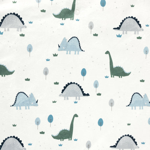 Dinosaurs Roar Soft & Plush Oversized Baby Blanket