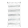 Watercolor Stripe Soft & Plush Fitted Crib Sheet