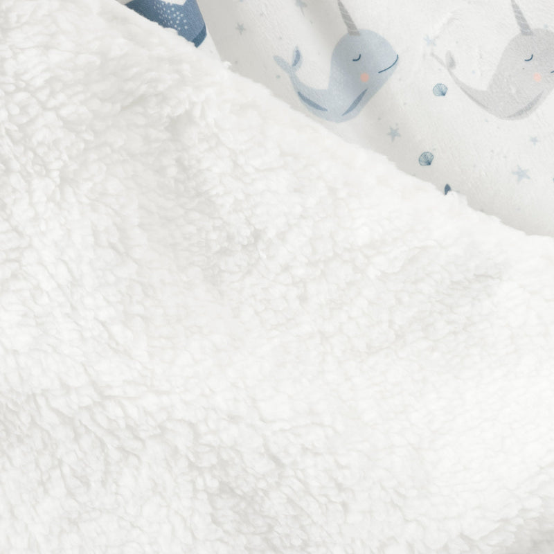 Narwhal baby best sale blanket