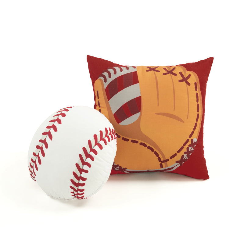 Baseball Game Reversible Quilt Set