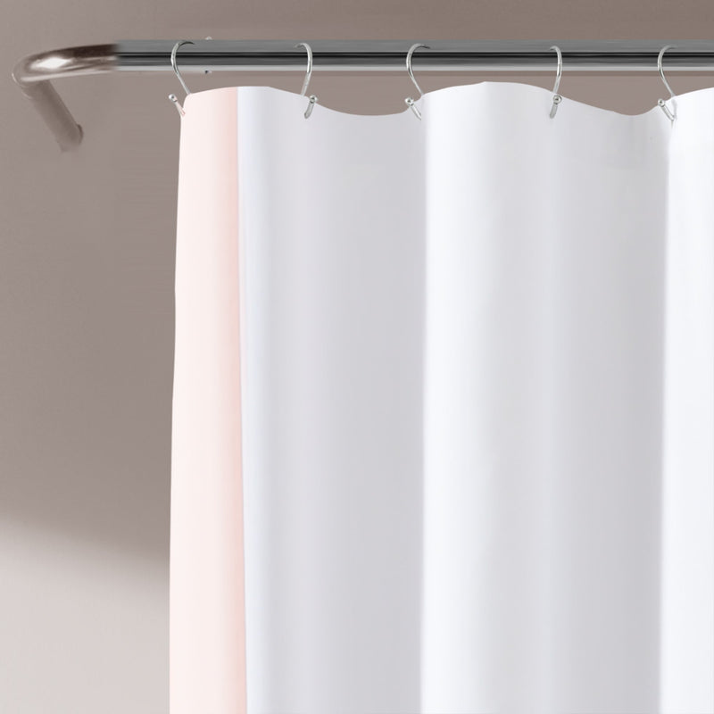 Block Border Shower Curtain