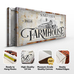 Rustic Vintage Farmhouse Sign