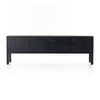 Isador Black Wash Poplar Media Console | shipping 7/4/2025