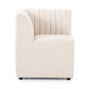 Augustine Capri Oatmeal Dining Banquette