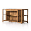 Indira Smoked Acacia Kitchen Island | ready to ship!