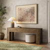 Abaso Rustic Wormwood Oak Console Table | ready to ship!