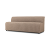 Augustine Crypton Nomad Taupe Dining Banquette
