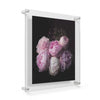 Double Panel Acrylic Floating Wall Frames - CHOOSE YOUR SIZE (Silver/Gold)