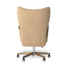 Melrose Sheepskin Camel Desk Chair | shipping 8/6/2025