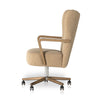 Melrose Sheepskin Camel Desk Chair | shipping 8/6/2025