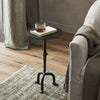 Jocelyn Raw Black Iron End Table | shipping 5/29/2025