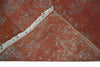 2.6x4 Fine Hand Knotted Gray and Rust Traditional Vintage Persian Style Antique Wool Rug | AGR28