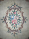 Hand-Tufted Chinese Aubusson Wool Rug – 7'10" x 11' – Luxurious Traditional Design