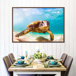 Hawaiian Turtle Wall Art