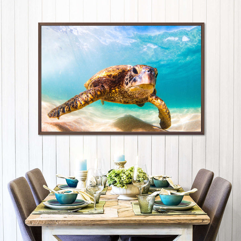 Hawaiian Turtle Wall Art