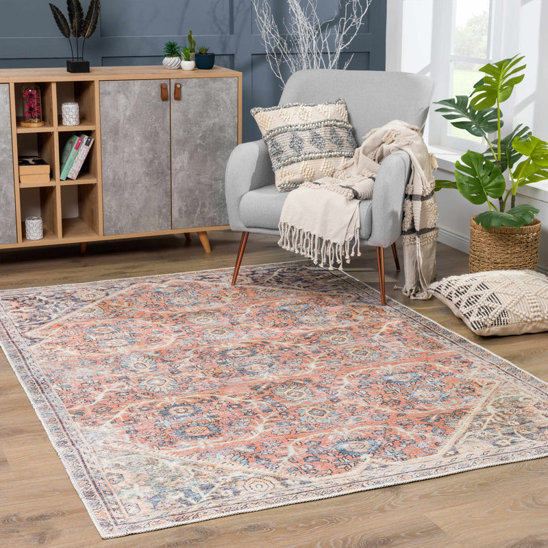 Konstantina Washable Area Rug