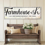 Farmhouse-Ish Sign III